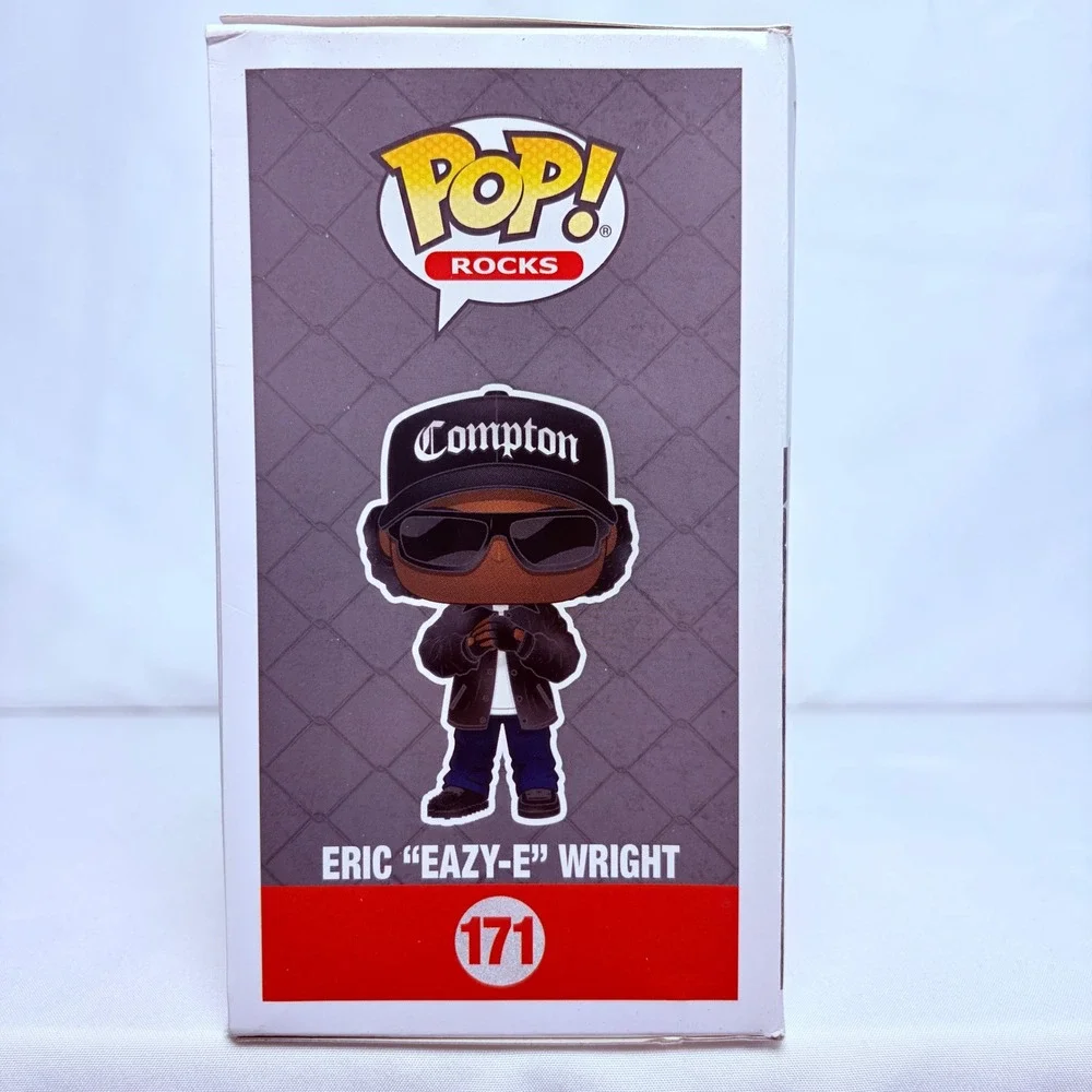 Funko Pop Eazy-E Vinyl Figure OS‎ Black Eric Wright Pop Rocks 171 Compton NWA